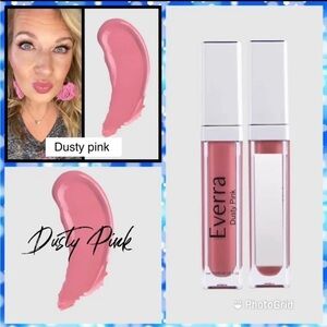 Everra Matte lip Stain Dusty Pink